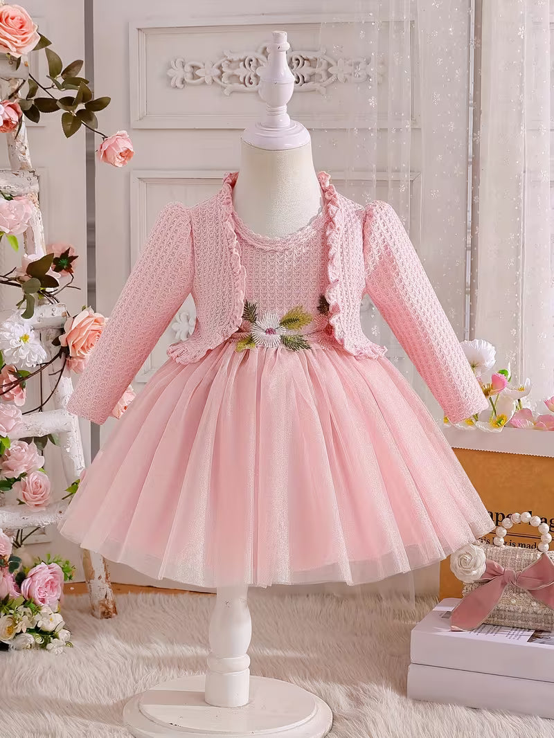 طقم فستان بناتي